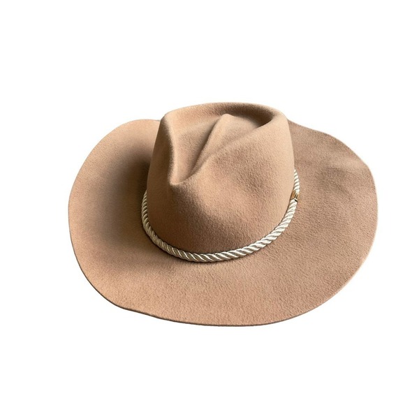 Gladys Tamez Millinery Alex Hat  in Camel Women's Size M NWT - Picture 6 of 10